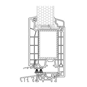 Kunststoff-Profil 76 | Bildquelle: Aldra Fenster und Türen GmbH