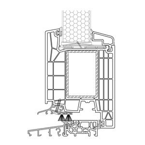 Kunststoff-Profil 88 | Bildquelle: Aldra Fenster und Türen GmbH
