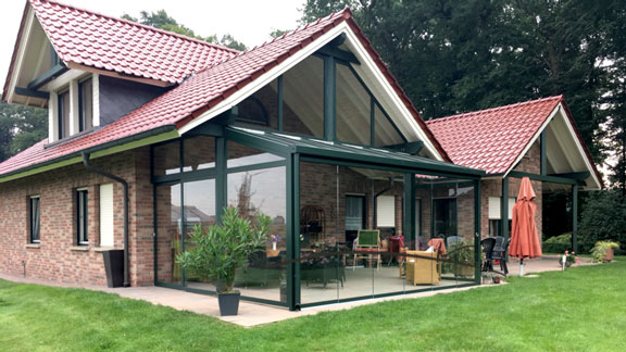 Wallkötter Terrassendächer aus Edingen-Neckarhausen