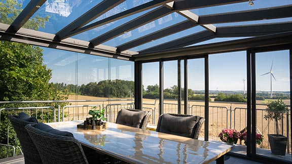 Wallkötter Terrassendächer aus Edingen-Neckarhausen