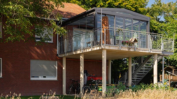 Wallkötter Terrassendächer aus Edingen-Neckarhausen