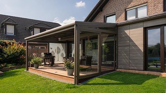 Wallkötter Terrassendächer aus Edingen-Neckarhausen